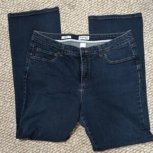 St. John's Bay Dark Blue Straight Leg Jeans